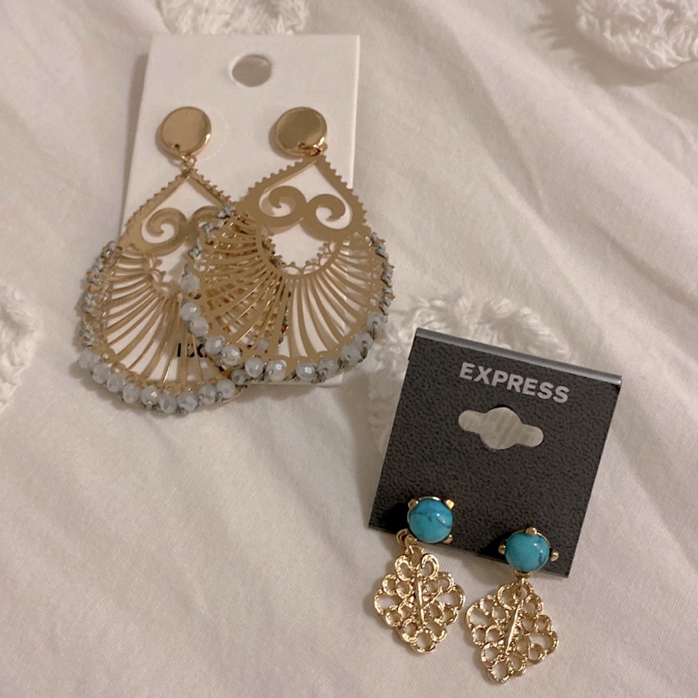 NWT Express Earrings. Bundle of 2